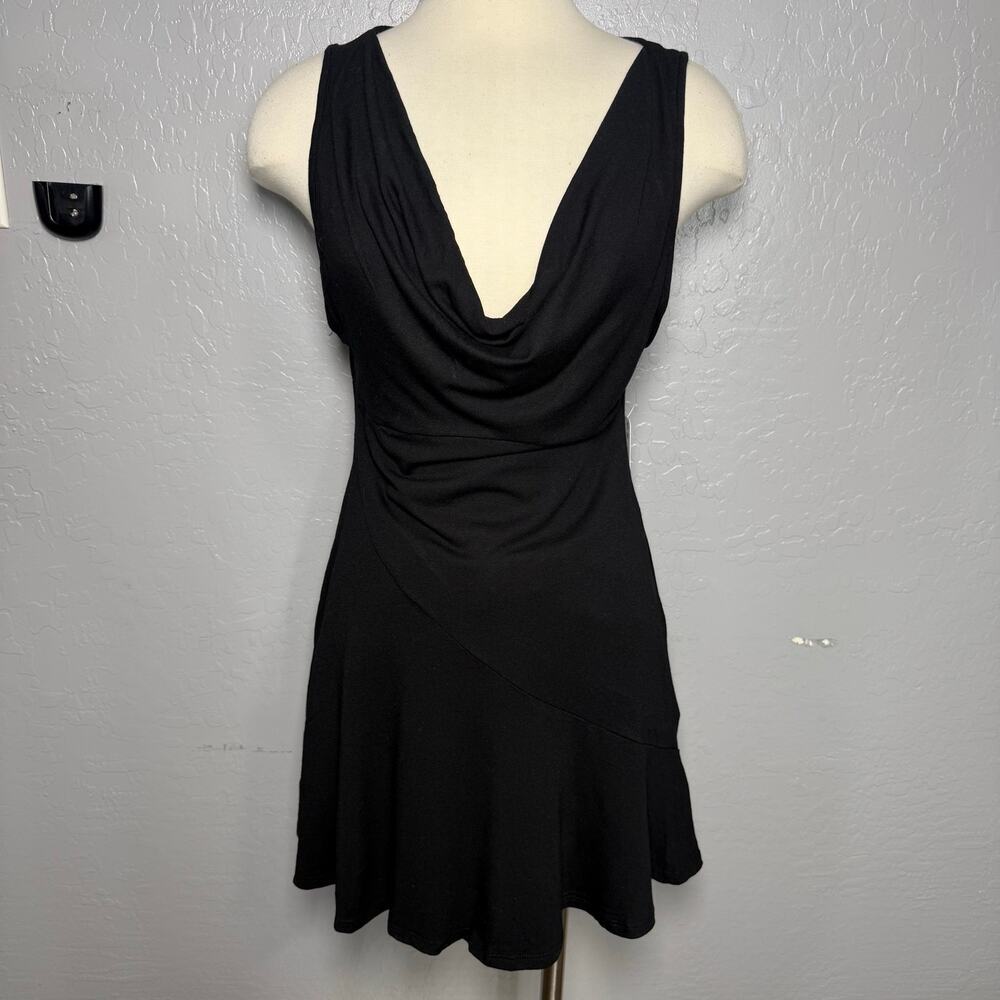 Free People Black Cubana Mini Dress in Small